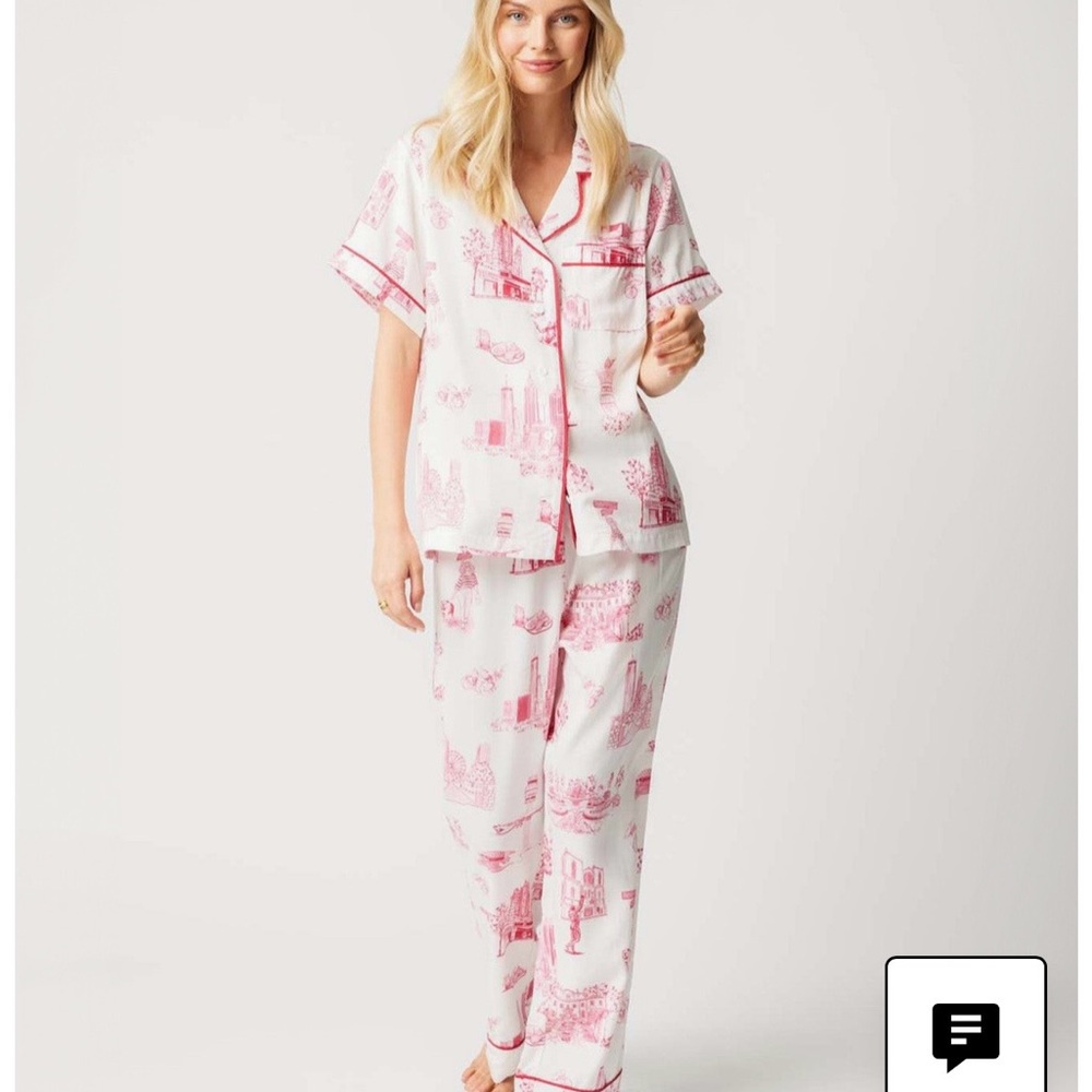 Katie Kime Atlanta Toile Women's Pajama Pants Set